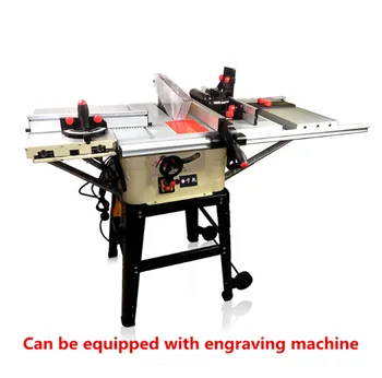 Online JTS-250IID Multi-function Electric Table Saw Precision Sliding Table Saw Woodworking Trimming Table Sawing Machine 220V 1800W