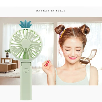 

Portable Fans Battery Operated Handheld Fan Rechargeable USB Desk Fan Foldable for Travel Camping Outdoors Home Hot Flashes(Gree