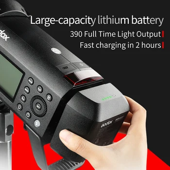 

Godox AD400Pro Li-ion Battery WB400P External Flash Light Camera Lamp Power Battery Backup