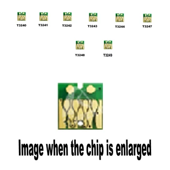 

8Pac T3240 T3241 T3242 T3243 T3244 T3247 T3248 T3249 Compatible ink cartridge disposable chip for epson SureColor P400
