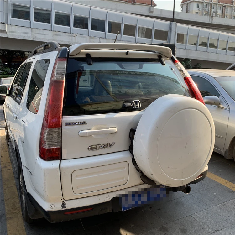 Для HONDA спойлер CRV 2001-2004 CRV Высокое качество ABS Материал заднее крыло праймер цвет задний спойлер