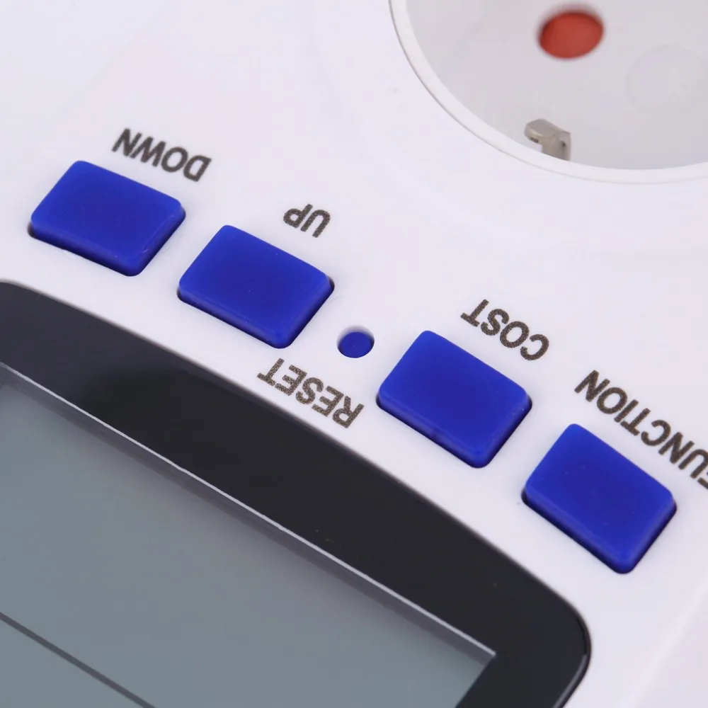 LCD Digital Volt Voltage Wattmeter Power Analyzer Electronic Energy Meter Automatic Kwh Switch EU plug AC Meters 220v socket LCD Digital Volt Voltage Wattmeter Power Analyzer Electronic Energy Meter Automatic Kwh Switch EU plug AC Meters 220v socket