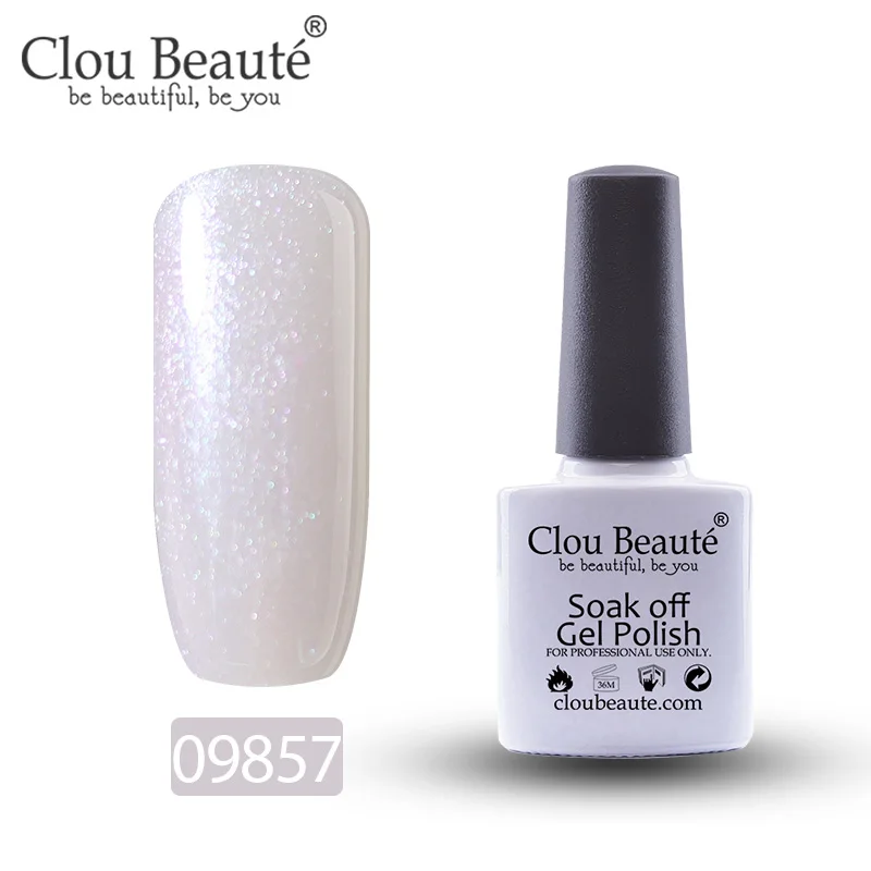 Гель-лак для ногтей Clou Beaute 79 цветов полуперманентный замачивающийся лак для ногтей маникюрный УФ СВЕТОДИОДНЫЙ Цветной Гель-лак 10 мл серия Nude - Цвет: 09857