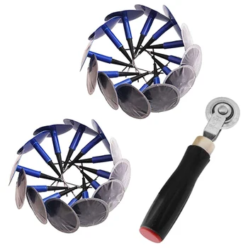 

6mm Car Tire Repair Mushroom Nail Cold Repair Film Rubber Nail Repair Patch