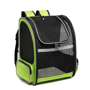 

Pet Dog Cat Carrier Backpack Mesh Ventilation Bag Pouch with Breathable Windows for Travel Hiking Walking Outdoor