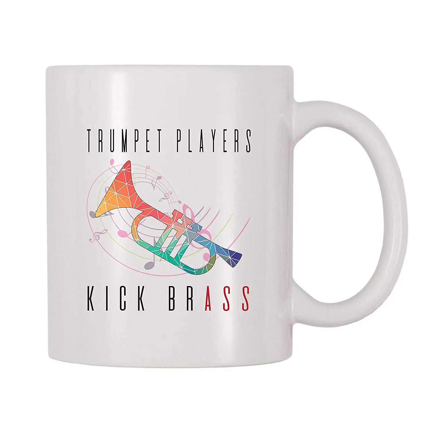 Trumpet Players Kick Brass Coffee Mug (11 oz) | Дом и сад
