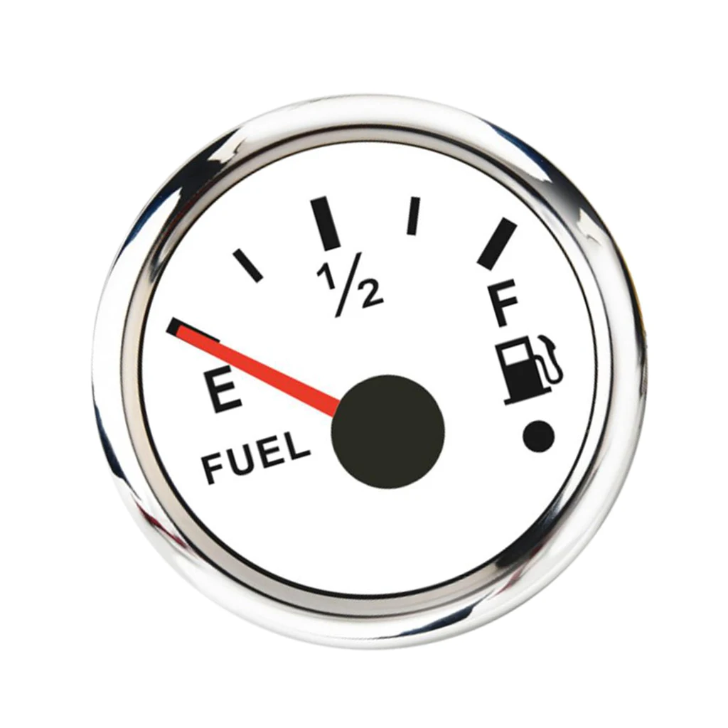 Fuel Level Gauge for Marine Boat/ Truck/ RV/ Fuel Tank Level Gauge, 0-190ohm, Waterproof