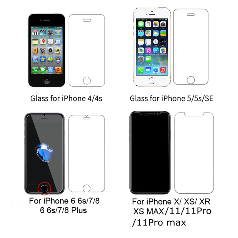 Переднее+ заднее стекло для iPhone 11 Pro Max X Xr 6 6S 7 8 Plus 5 SE защита экрана полное тело закаленное стекло для iPhone 11pro Xs Max