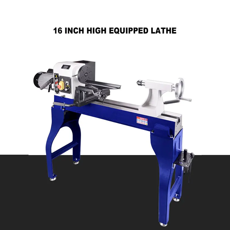 16InchLargeWoodworkingLatheM4001500W230VFloorType