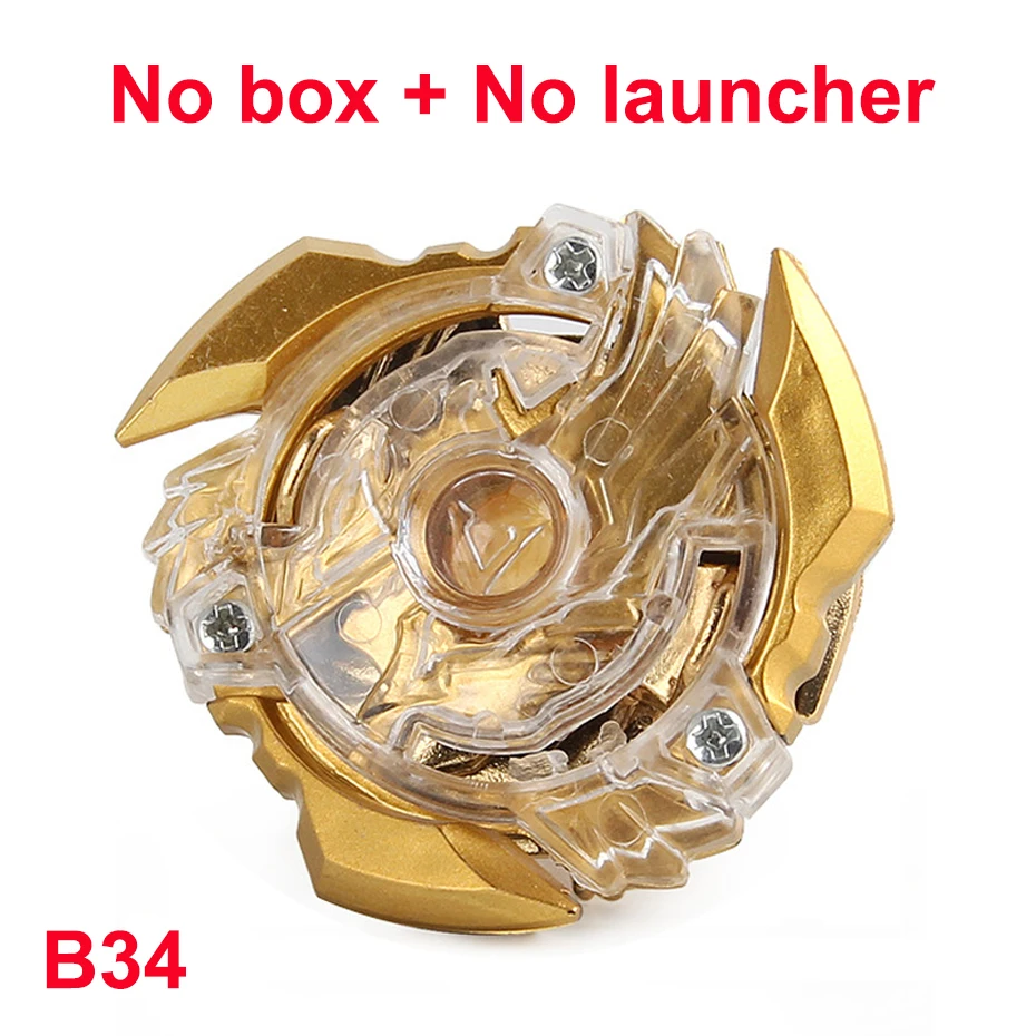 B34 Топы пусковые установки, бейблэйд бёрст B153 152 150 игрушки Арена распродажа бей лезвие ахиллова сухожилия лезвие за упаковку Fafnir Феникс - Цвет: B34