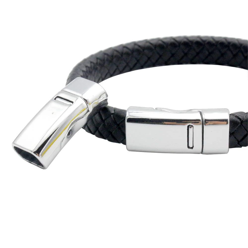 Details about  / 1-3 Closing Bracelet Base Leather Licorice 62x12mm To Choose Verschlusse Clasps