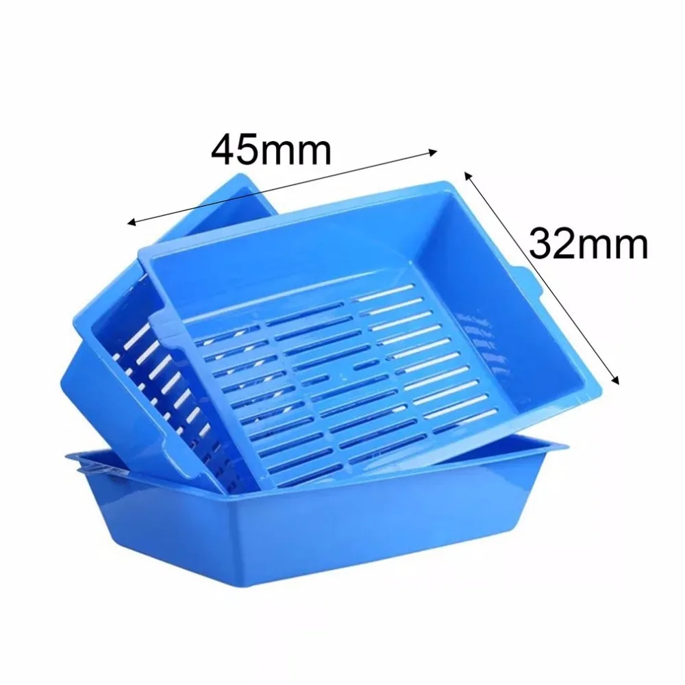Cat Bedpans Semi Closed Anti-splash Cat Toilet Cat Litter Box Plastic Bedpan Case Pet Supplies 3 Interlocked Trays Easy To Use Cat Bedpans Semi Closed Anti-splash Cat Toilet Cat Litter Box Plastic Bedpan Case Pet Supplies 3 Interlocked Trays Easy To Use