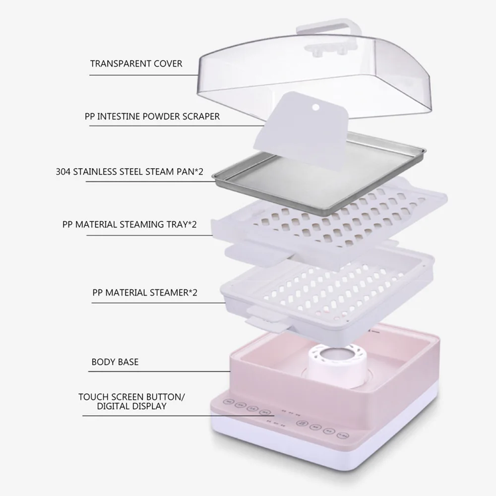 Machine Électrique À Poudre Intestinale, Type De Tiroir, Multifonction,  Cuisson À La Vapeur Du Riz Et Des Nouilles, Rouleau De Vermicelles, Cuisson  Des Aliments - Cuiseurs-vapeur Électriques - AliExpress