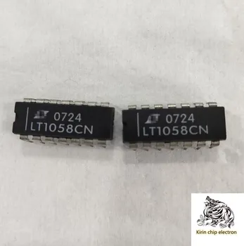 

2 pcs/lot LT1058CN Quad Op Amp Direct Plug DIP-14 Audio Quad Op Amp Amplifier LT1058