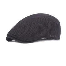 Зимний берет s, модная зимняя мужская и женская уличная дышащая Кепка с козырьком, шапка с козырьком, Плоские береты 10,31