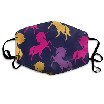 

Colrful Seamless Horse Stylish Dust Mouth Mask Reusable Anti-Dust Face Mask Adjustable Earloop Skin Protection