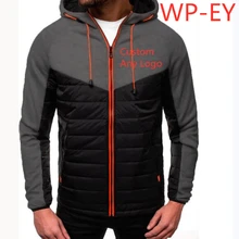 WP-EY мужской пуховик, зимнее Новое Европейское американское короткое пальто, приталенная одежда, Молодежная Лоскутная Классическая модная теплая пуховая куртка