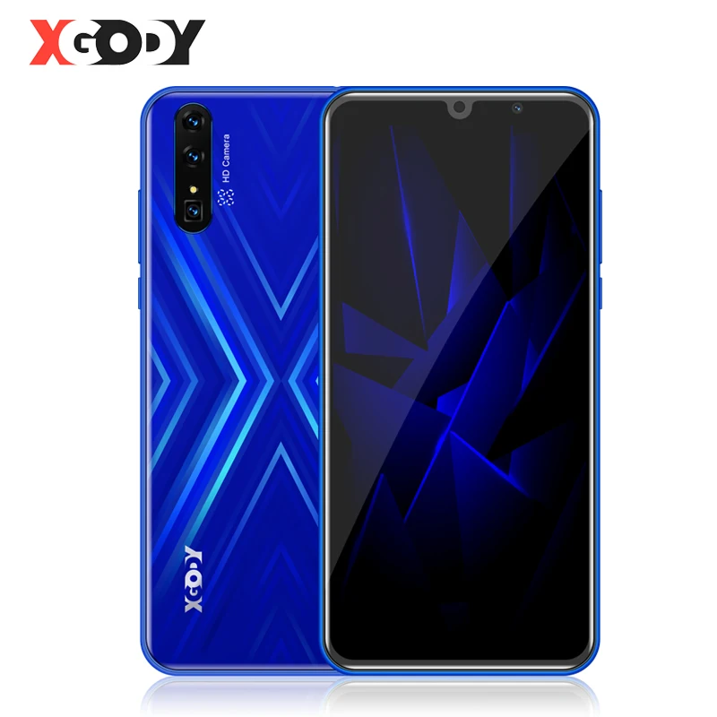 XGODY MateX 3g Смартфон Android 9,0 " 18:9 HD мобильный телефон 2 Гб ОЗУ 16 Гб ПЗУ 2800 мАч две sim-карты МП камера gps Wi-Fi Мобильный телефон