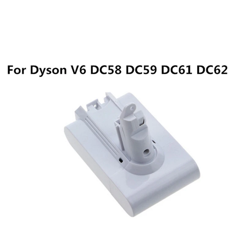 Белый 21,6 V 3000MAh литий-ионная Замена батареи для Dyson V6, DC58, DC59, DC61, DC62 Animal, DC72