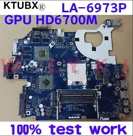 Для справки для шлюза NV55 NV55S Материнская плата ноутбука MBWZK02001 MB.WZK02.001 HD6700M gpu