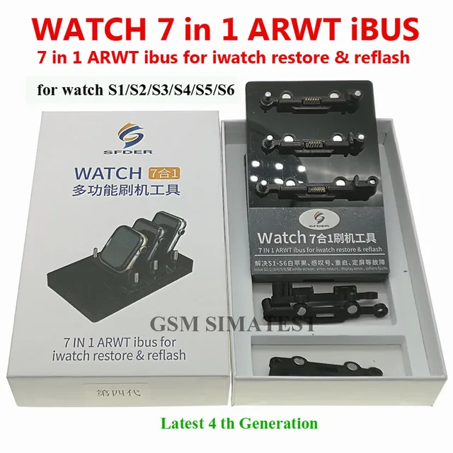 Watch Watch Ibus 7 in 1 IBUS AWRT Adapter Restore and Reflash 