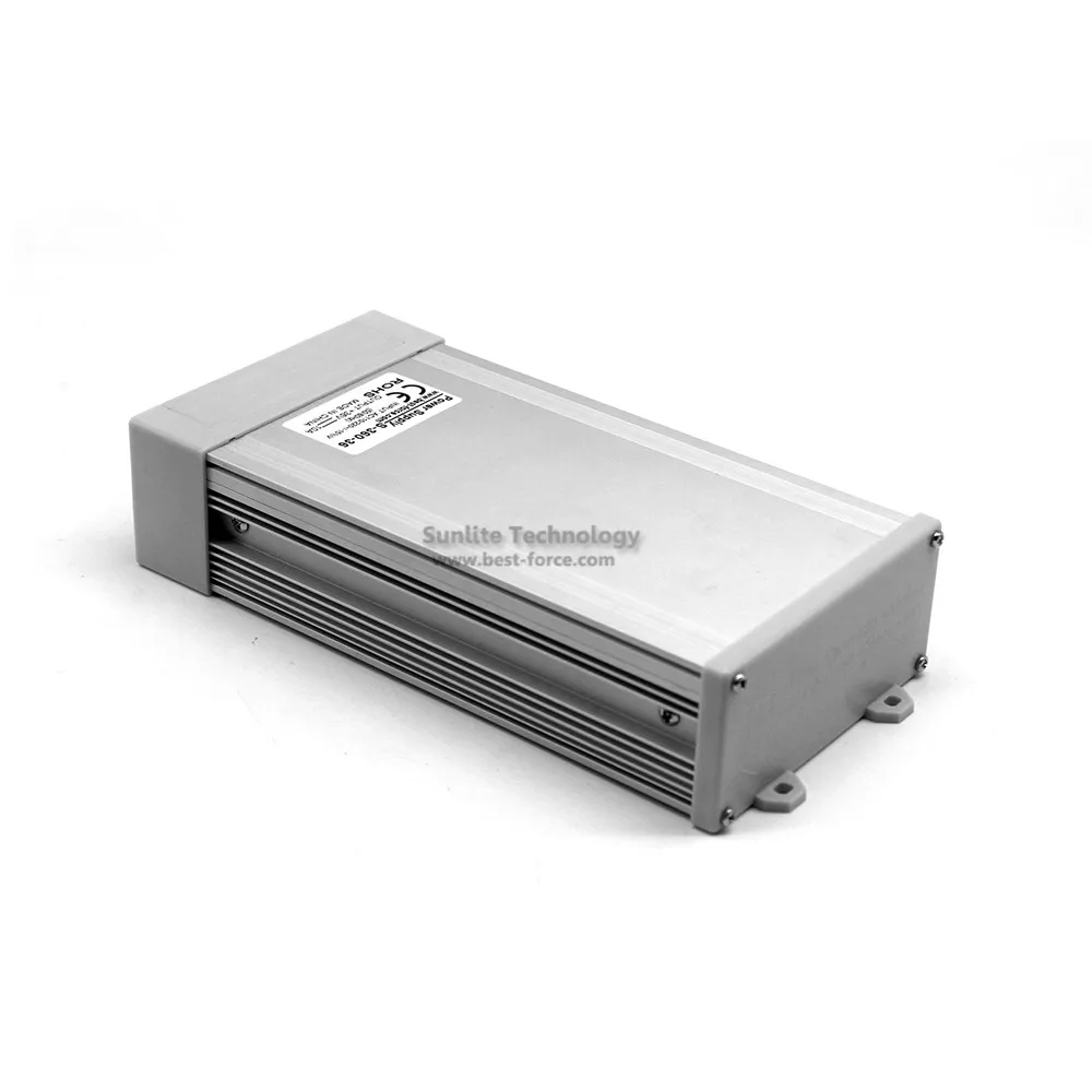 Источник питания с защитой от дождя DC36V 10A 360W источник питания Трансформатор 110V 220V AC DC 12v 24v 36v 48v SMPS Светодиодная лента
