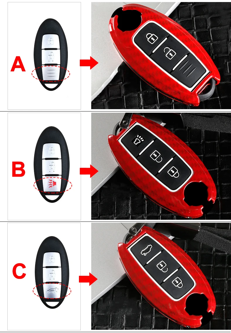 Чехол для ключей автомобиля для Nissan Qashqai J10 J11 X-Trail t31 t32 kicks Tiida Pathfinder Murano Juke Infiniti QX50 Q50L Q60 Q70 QX6