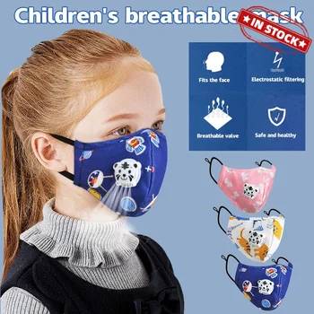 

Kids 3 Pcs Reusable Masks Cute Cartoon Dustproof Pm2.5 Pollution Respirator Protective Cover Masks Mascara Facial Protectora 20
