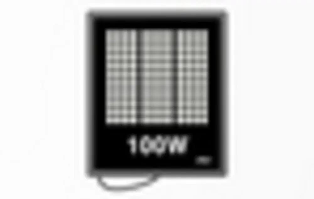 

100W Rectangular Flood Light 220V Warm White