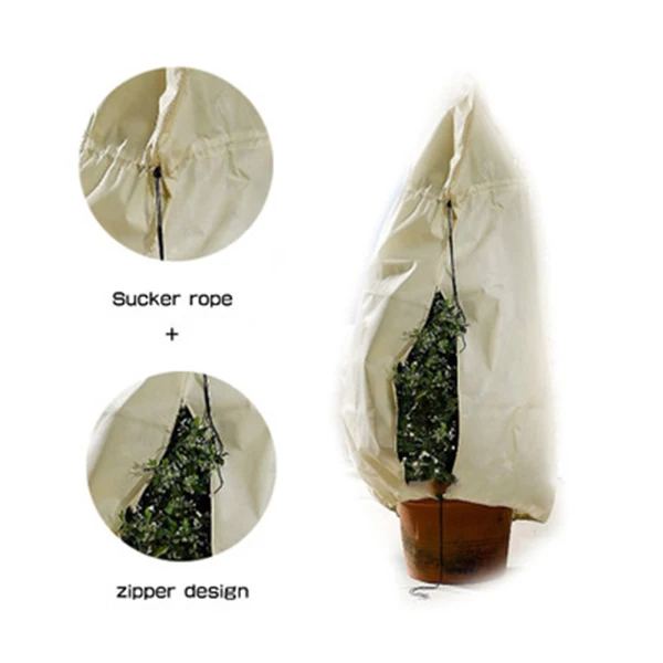 Hight Quality Winter Plant Frost Protection Cover Buckle Bag for Yard Garden Tree Shrub J8 #3 | Дом и сад