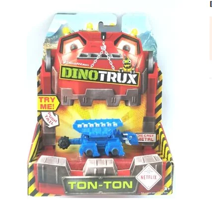 Dinotrux игрушечный автомобиль новая коллекция моделей Игрушек динозавров модели динозавров детский подарок мини-игрушки для детей - Цвет: CAMEL