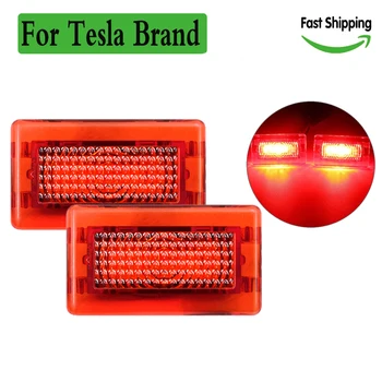 

For tesla led door light lamp ultra bright Alarm Cue Warning lights car lighting wireless auto Accessories for tesla model S X