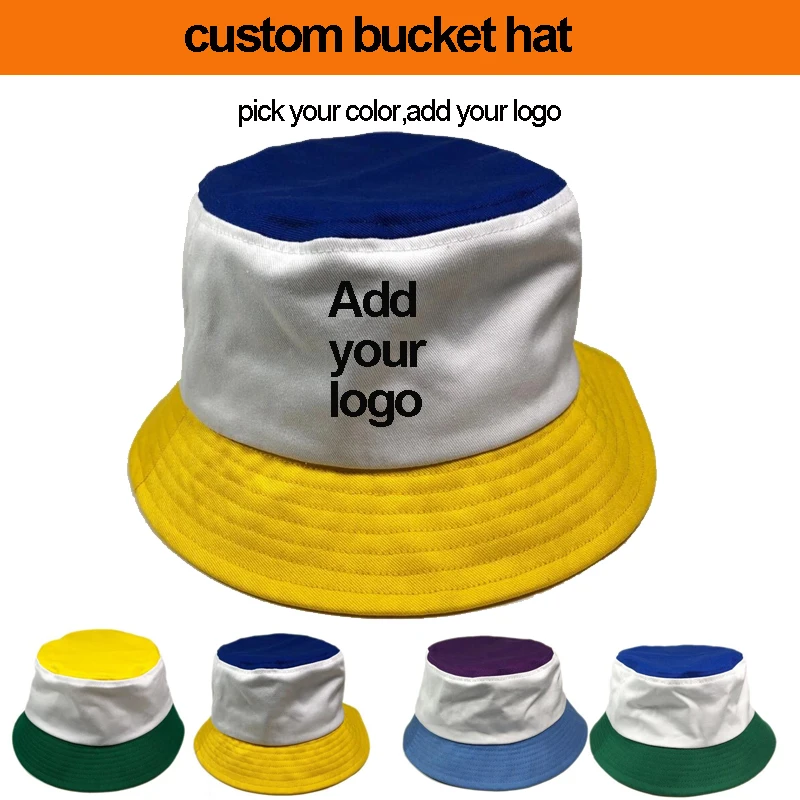 bucket hat custom logo
