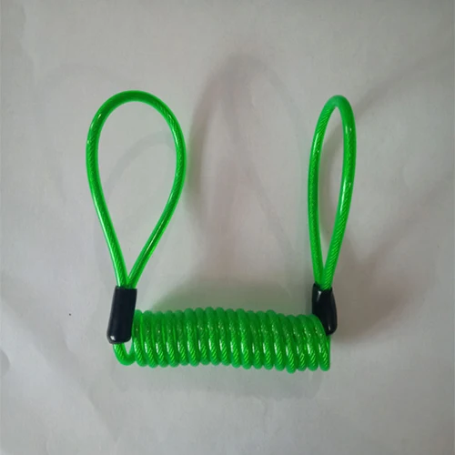 Rope green Горячая противоугонные диск тормозной замок поворотный для скутера велосипеда мотоцикла SafetyLock для мопеда, мотоцикла, велосипеда безопасности - Цвет: Rope green