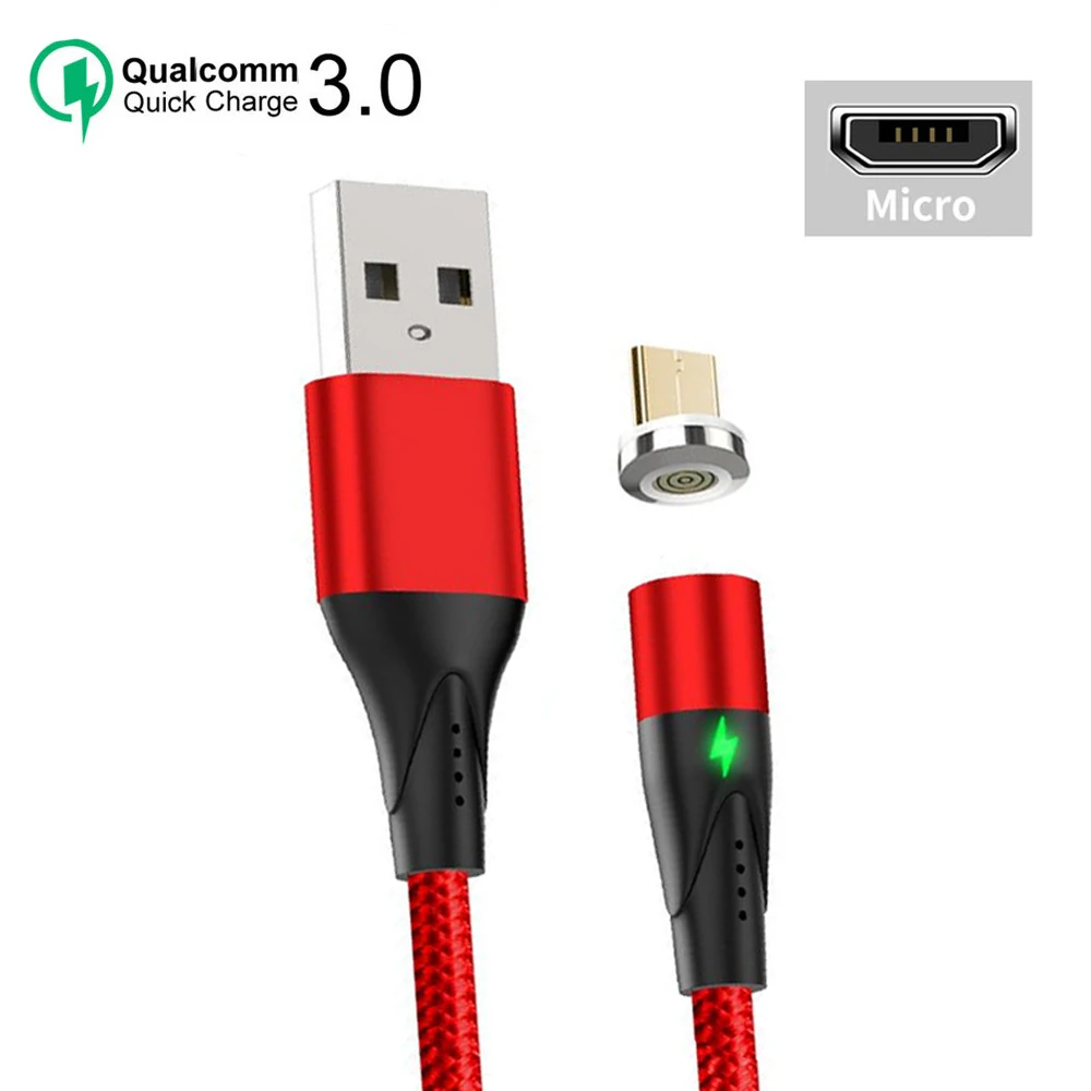 AIREACH Micro USB кабель 3A Быстрая зарядка Micro usb кабель для samsung S6 S7 Xiaomi Android мобильный телефон зарядное устройство кабель