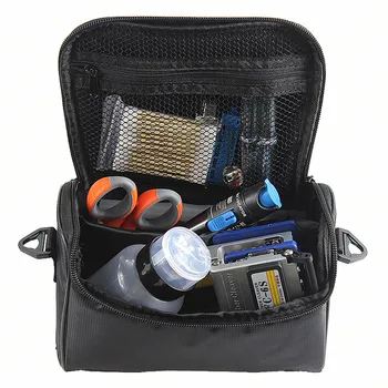 

18 In 1 FTTH Fiber Optic Splice Tool Kit with Optical Power Meter and Visual Fault Locator FC-6S Optical Fiber Cleaver