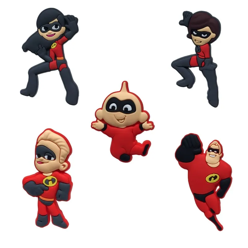 

25pcs Incredibles PVC Fridge Magnets Cute Jack Magnets for Home Decor DIY Magnetic Stickers Kids Party Gift