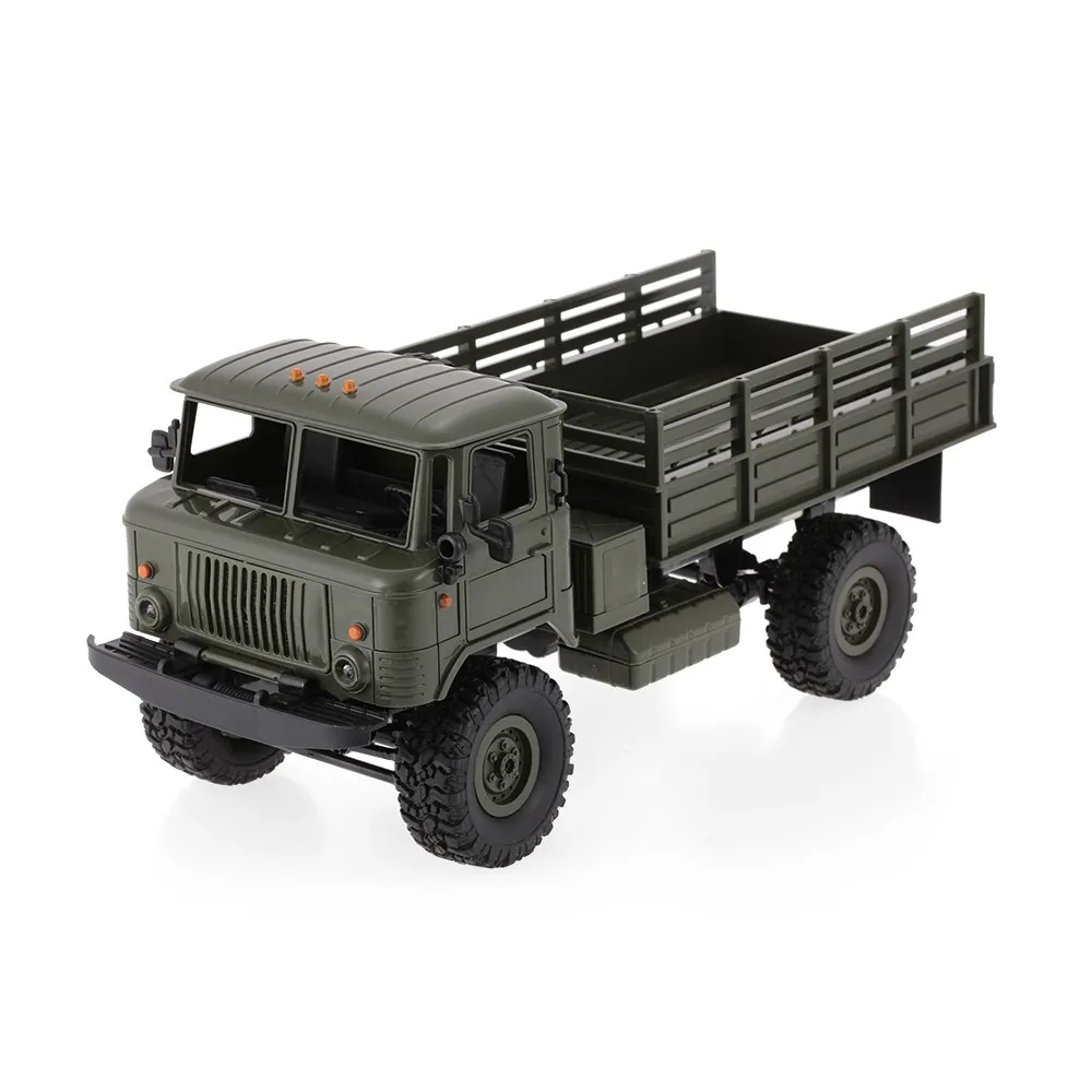 WPL B 24 1/16 2 4 GHz военный грузовик RC внедорожный армейский автомобиль электрический с