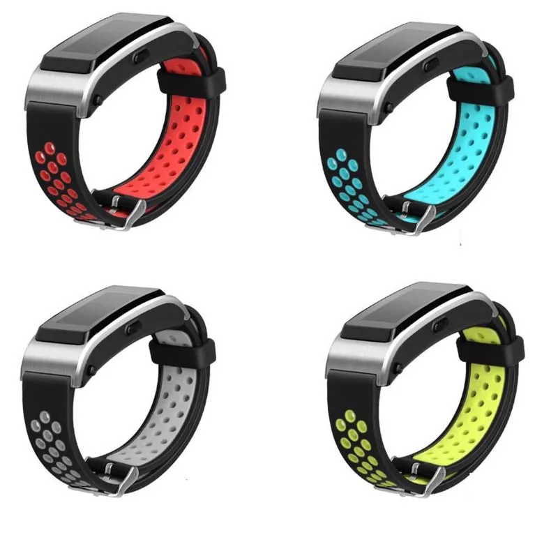 Фабричная цена силиконовый спортивный браслет ремешок для Huawei Talkband B2 B3 B5 смарт