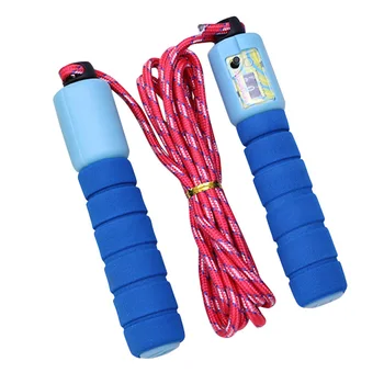 

NEW Skipping Rope Jump Rope Cable for Exercise Fitness Training Tool Sports with Counter Color Random
