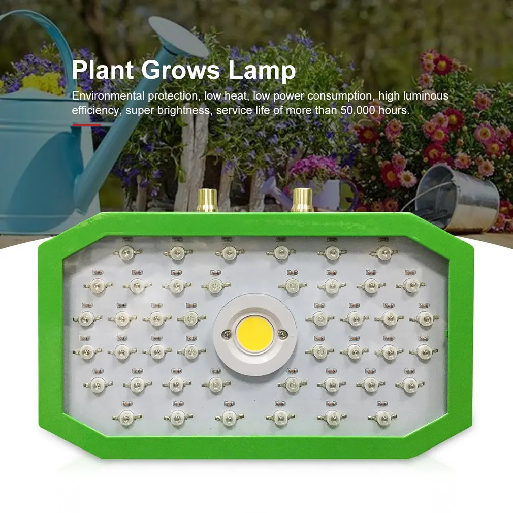 Plants LED Grow Light Full Spectrum 1000W Double Chip Red/Blue/UV/IR Long Oblique Angle Light For Indoor Plants VEG BLOOM