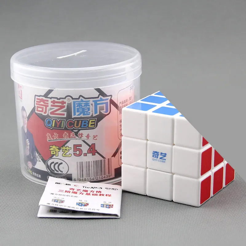 White QiYi 3x3x3 Тепловая передача печати волшебный куб MoFangGe XMD 3x3 Neo скоростной куб пазл игрушки для детей - Цвет: White