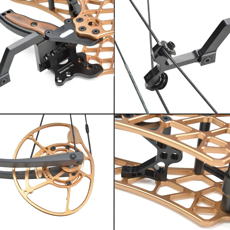 Powerful Archery Compound Bow Draw Weight 40-70lbs Adjustable Suit for Hunting Bow Shooting fish Practice Arrows Accessories