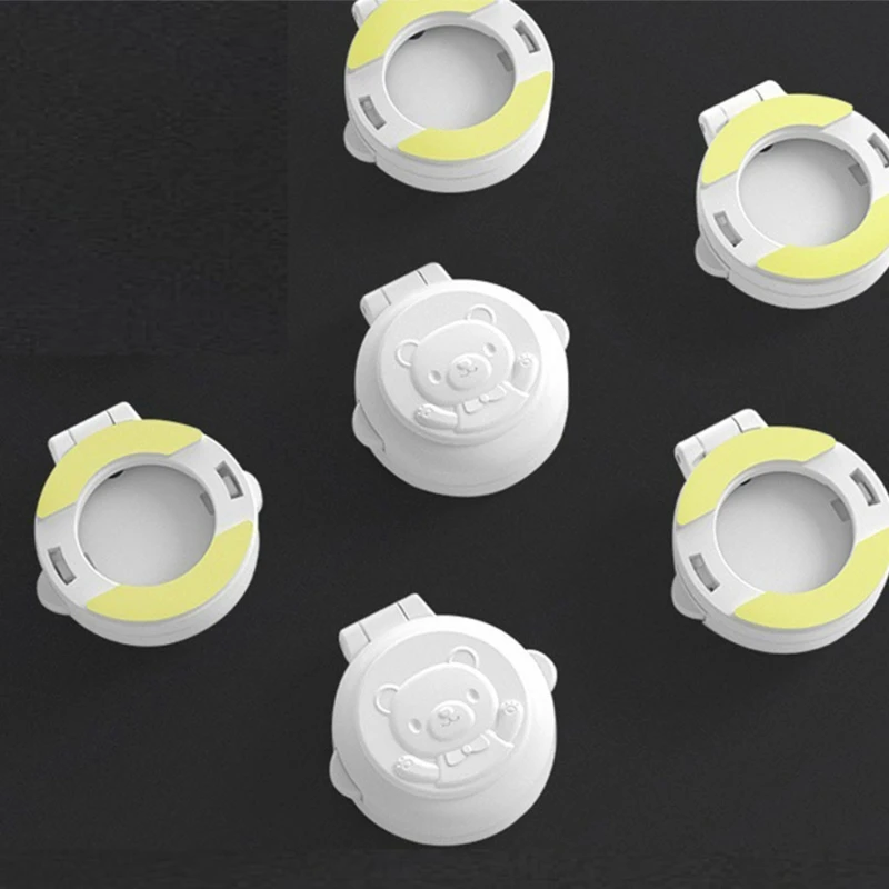 2 Pcs Child Safety Locks Washing Machine Button Covers ABS Material Kids Locks Child Lock Safety Lock