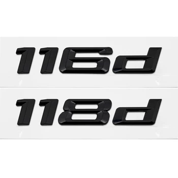 

For BMW 1 Series 116d 118d Emblem Badge Decal Rear Trunk Lid Number Letters Sticker F20 F21 E81 E82 E87 E88