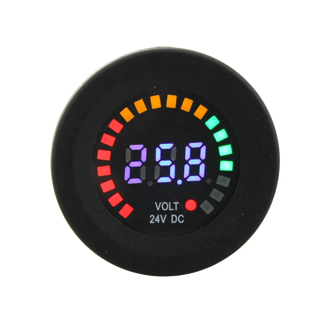 

Cross Border Supply 24 v dc Color Screen Voltmeter Environmentally Friendly Material Car Digital Signal Display Instrument Modif