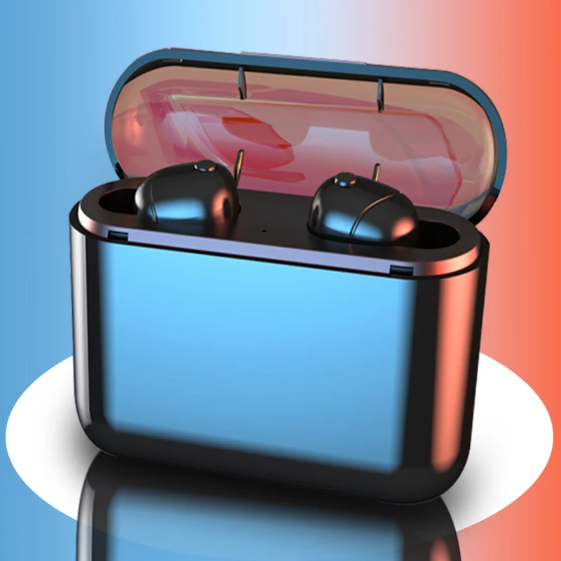 

Mini TWS Bluetooth 5.0 Earphone Wireless Headphones Waterproof Support Button 3D Stereo Sound Earbuds Earplug with microphone