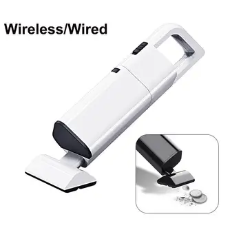 

Wireless/Wired Car Vacuum Cleaner Portable Handheld Auto Vacuum Cleaner Robot for Car Interior & Home & Computer Cleaning