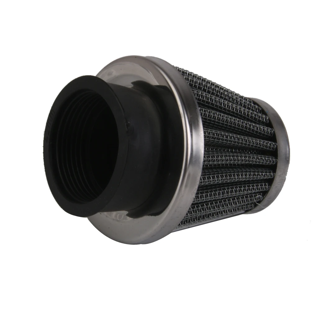 Universal Clamp-On Air Filter Round Tapered High Volume Flow Of Clean And Cooler Free Air for Motorcycle