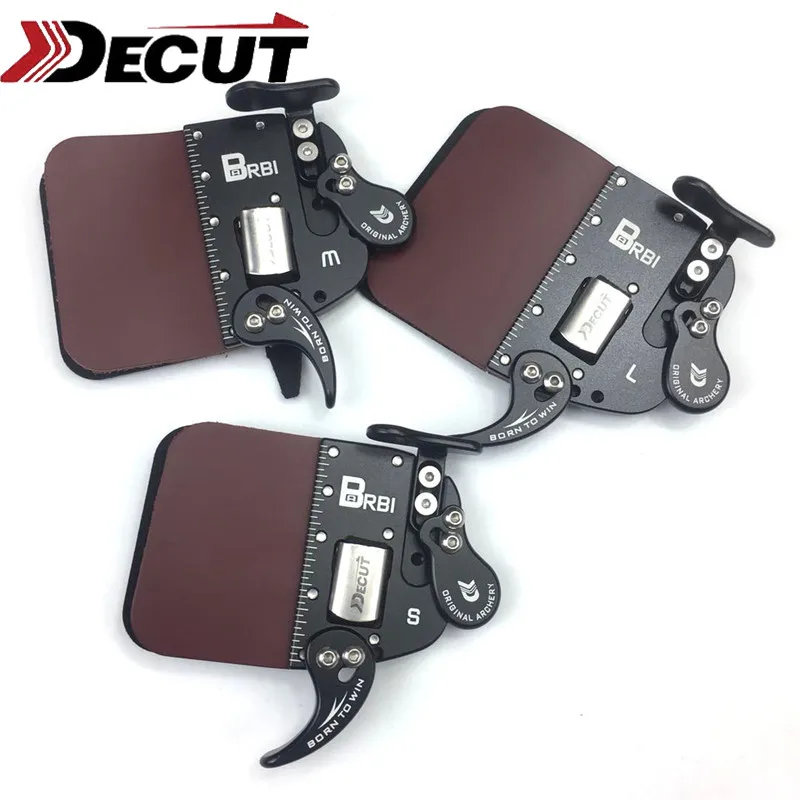 

1pc Archery Finger Tab Guard Bare Bow Protector Gear RH/LH Scale Cow Leather For Bow Arrow Outdoor Hunting Shooting Accessories
